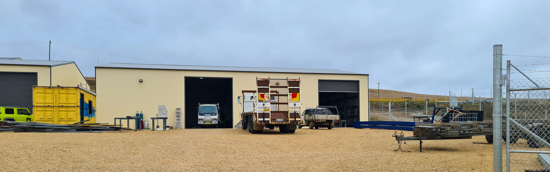 NPE Steel and Lifting warehouse at 2B Utah Cct, Polo Flat NSW 2630